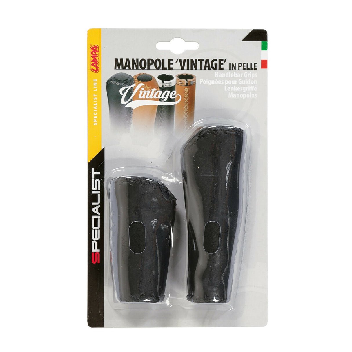 Lampa Pair of Vintage Knobs - Black - 135+92 mm