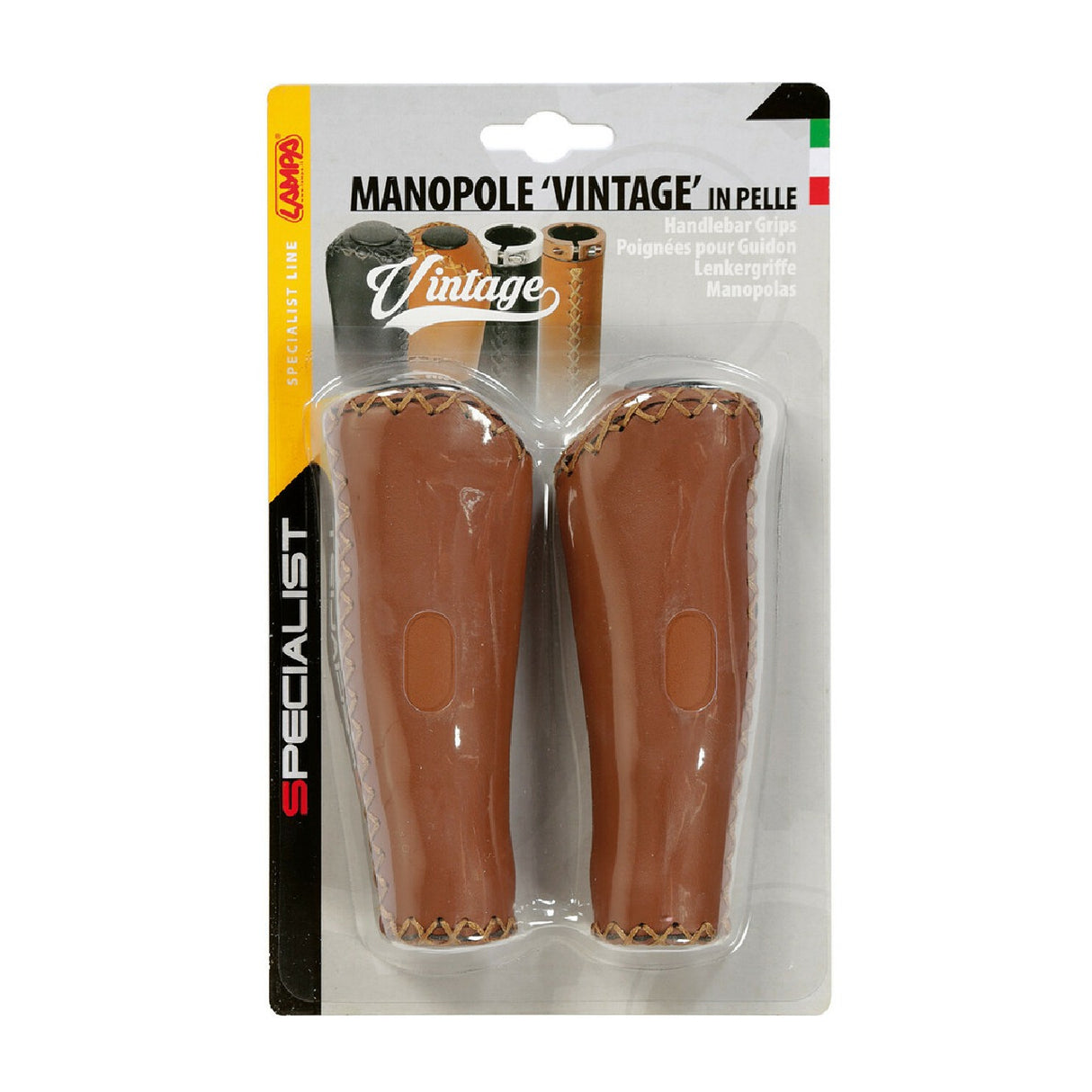 Lampa Coppia manopole Vintage - Marrone - 135+135 mm