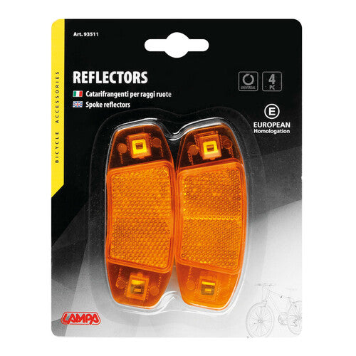 Lamp Set of 4 reflectors