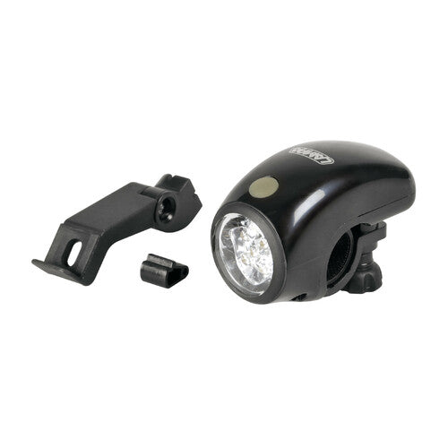 5 LED front light with double attachment