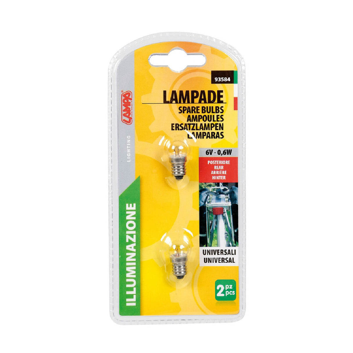 Lampa Set of 2 bulbs - 6V - 0.6W