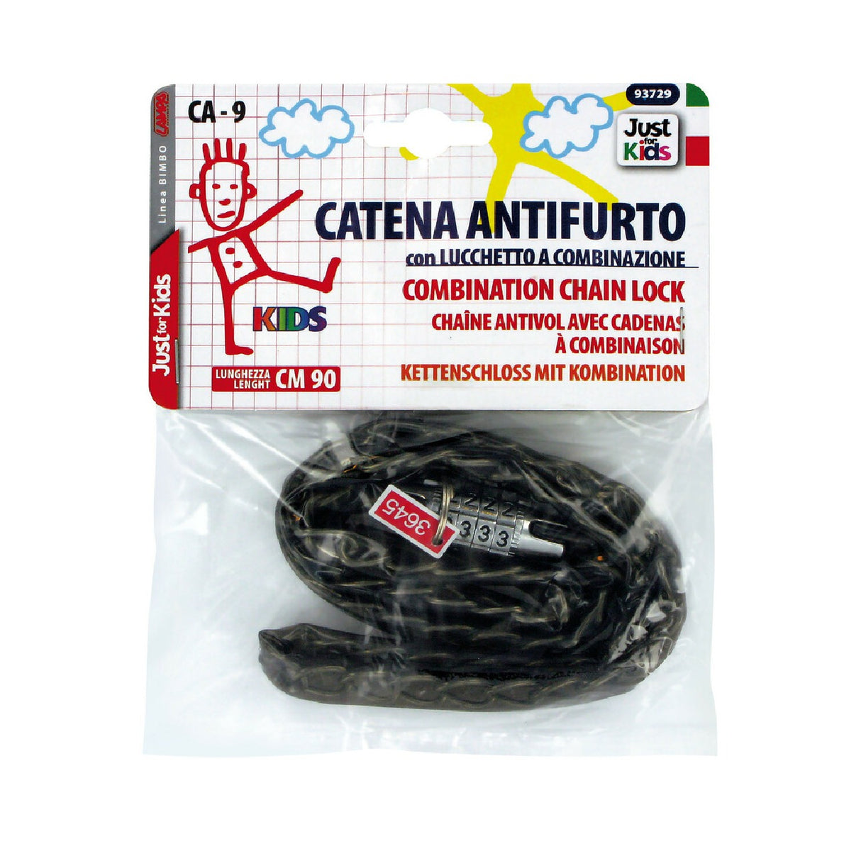 Lampa Kids, anti-theft chain - 90 cm