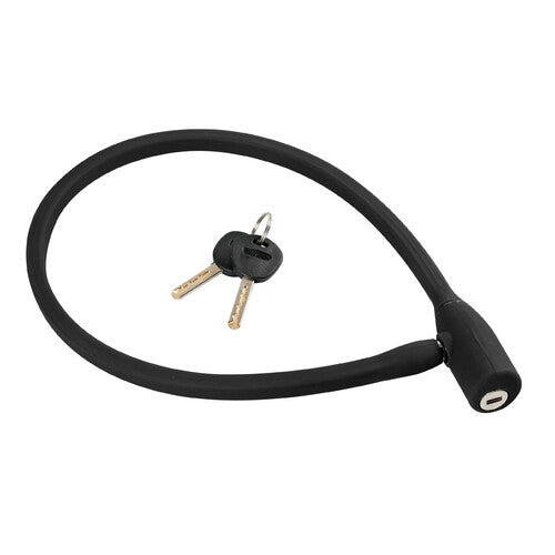 Silicon-Lock Lamp, 10 mm - 60 cm steel anti-theft cable