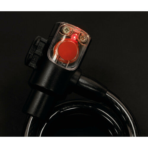 Lampa Asper, cavo antifurto in acciaio con luce Led - 12 mm - 100 cm