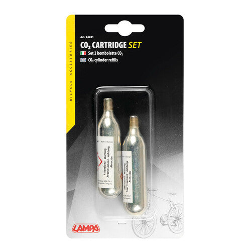 Lampa 2 bombolette di ricambio CO2 94201