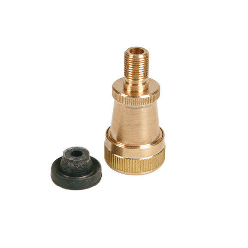 Universal inflation connection lamp