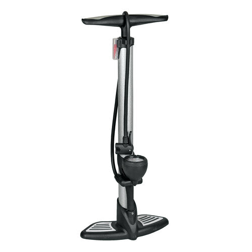 Lampa Air-Pro 1, pompa in acciaio con manometro - H 590 mm - 38 mm