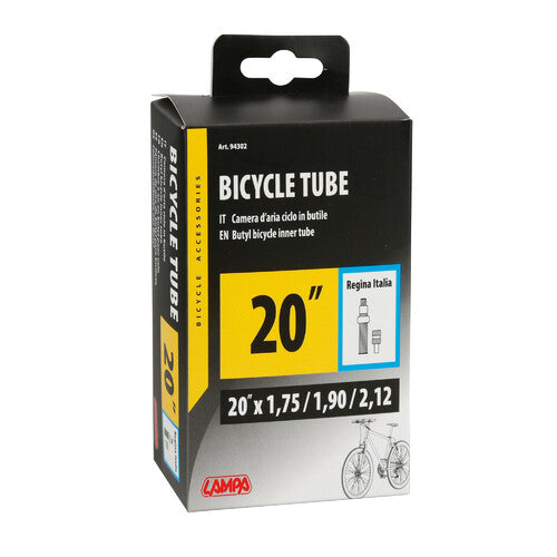 Butyl-Innenschlauchlampe - Italienisches Ventil - 20 x 1,75/1,90/2,12