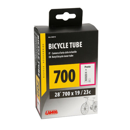 Lampa Butyl Inner Tube - Presta Valve - 700 x 19/23 C