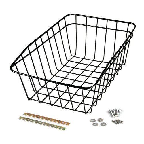 Rear basket lamp for luggage rack