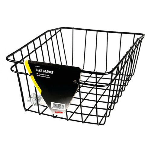 Rear basket lamp for luggage rack