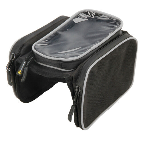 Lampa 3-compartment frame bag with phone holder