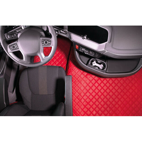 Lampa Tappeto centrale in Skeentex - Rosso - compatibile per Daf XF (06/21>) 95936