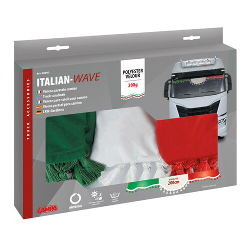 Lampa Italian Wave, sunshade for truck windshields