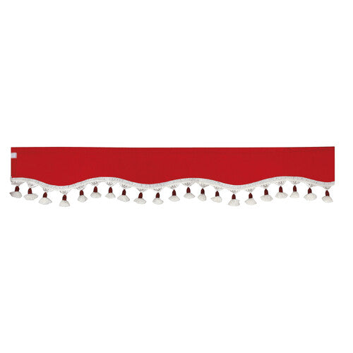 Juego de cortinas de microfibra para cabina inteligente Lampa Premiere para camión - Rojo 96006