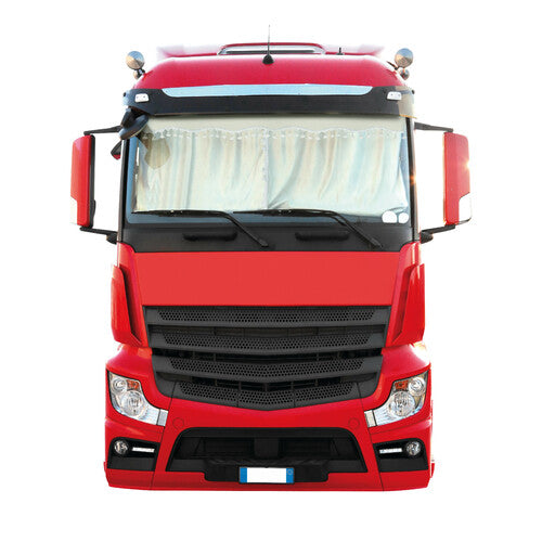 Lampa Premiere Smart Cabin Microfiber Truck Curtain Set - Cream