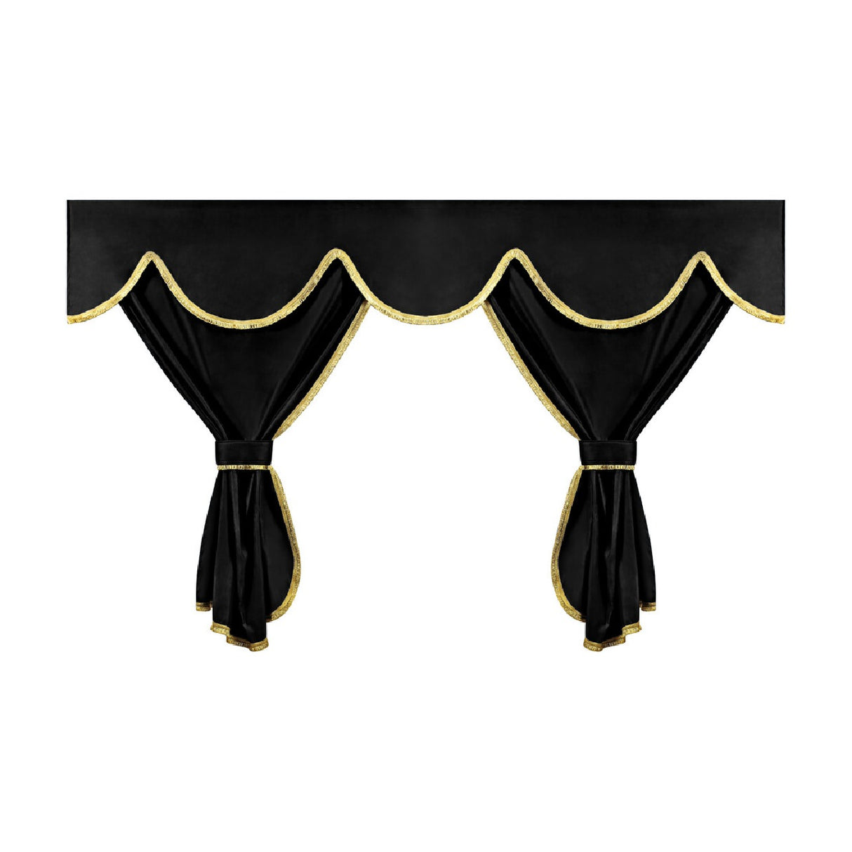 Lampa Privilege, Blackout Curtain Set for Trucks - Standard Sizes - Black