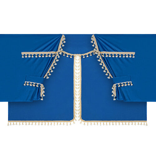 Lampa Luxury Pro-Cabin, set tende in poliestere per camion - Blu/Oro 96039