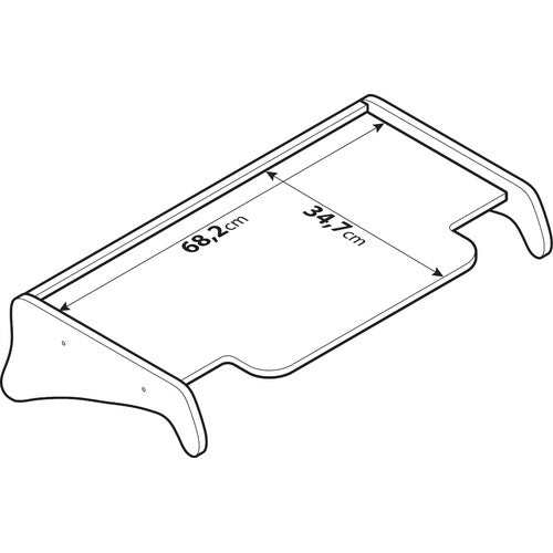Lampa Tavolino per cruscotto - Centrale - Man TGA (03/99>05/10) cabina XXL