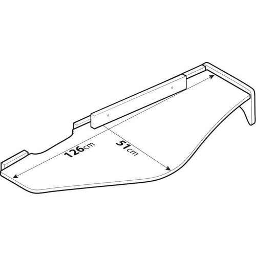 Lámpara de mesa para salpicadero - Centro + Pasajero - Renault T (06/13>) 96076