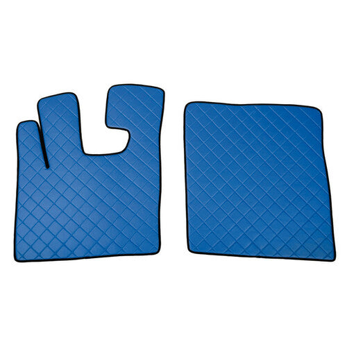 Pair of Skeentex Blue carpets for Daf XF 105 (02/04>12/14) automatic, manual