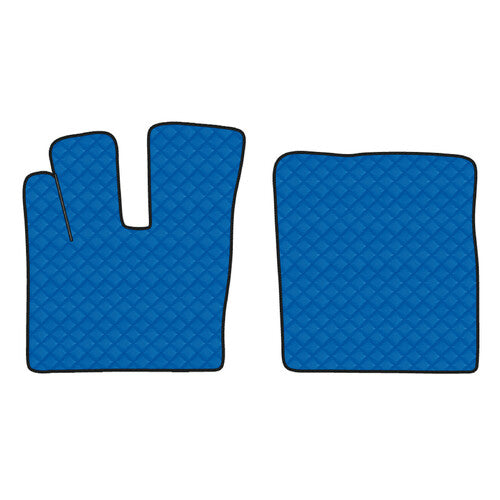 Lamp Pair of Skeentex mats - Blue - Daf XF 106 (10/12>) automatic, manual
