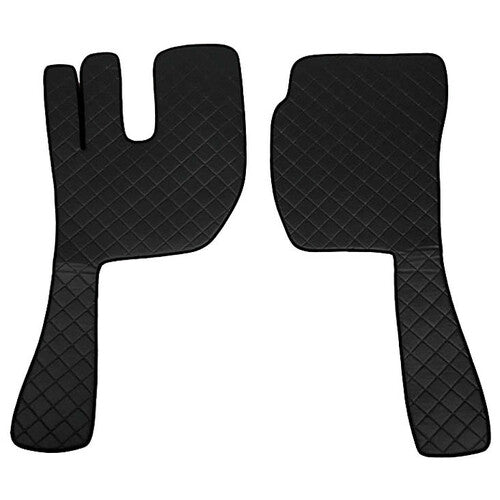 Black floor mats Volvo FH 3 08/02>08/12 large lever small lever