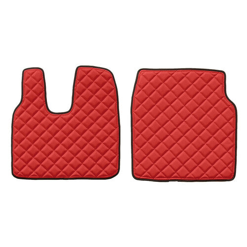 Red floor mats Man TGL 09/12> L LX cabin Man TGM 09/12>