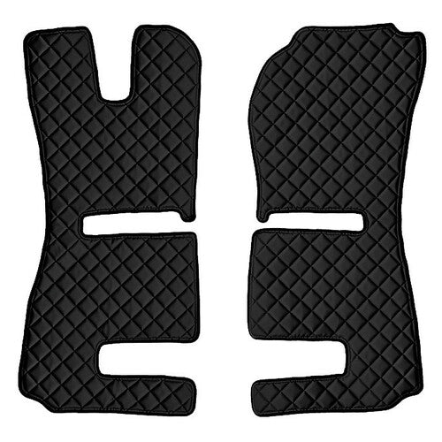Black floor mats Scania R Series 6 Streamline 01/15>12/17 manual, Recaro seats