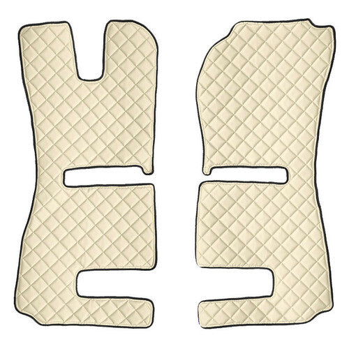 Cream floor mats Scania R Series 6 Streamline 01/15>12/17 manual, Recaro seats