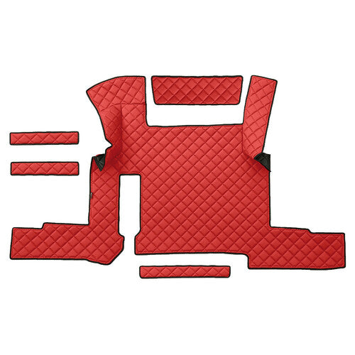 Tappeto centrale in Skeentex Rosso Man TGX (01/17>06/20) automatico, 1 cassetto 96272