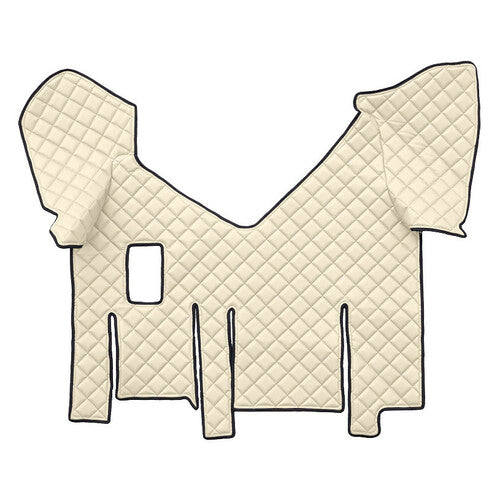 Skeentex Cream central mat for Iveco Stralis 07/12>12/19 manual, wide cab