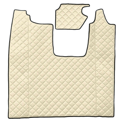 Alfombrilla central color crema Scania R Serie 7 11/16> asiento de pasajero plegable neumático pase 96459