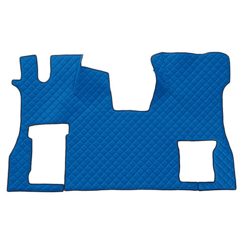 Single Blue Carpet Scania S Series 7 11/16> no tunnel, folding passenger seat