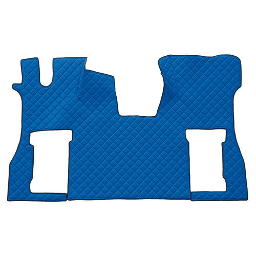 Single Blue Carpet Scania S Series 7 11/16> no tunnel, pneumatic passenger seat