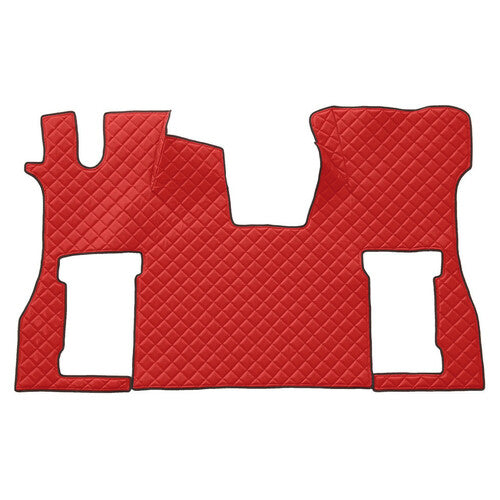 Tappeto unico Rosso Scania S Serie 7 11/16> no tunnel, sedile pass. pneumatico 96510