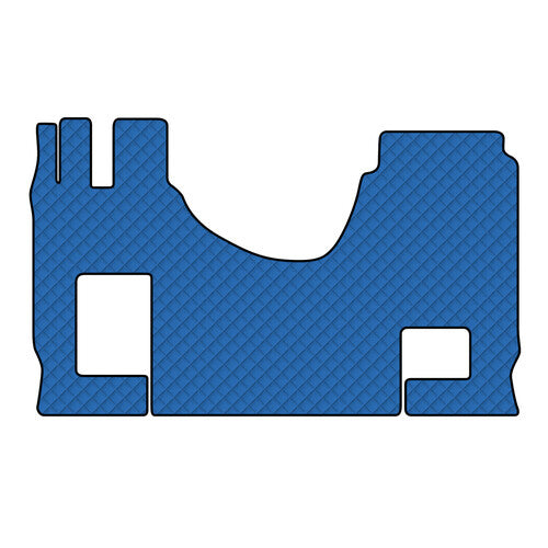 Tappeto unico Blu Actros MP4 09/11>09/19 cab.lar. sedile pass.piegh.