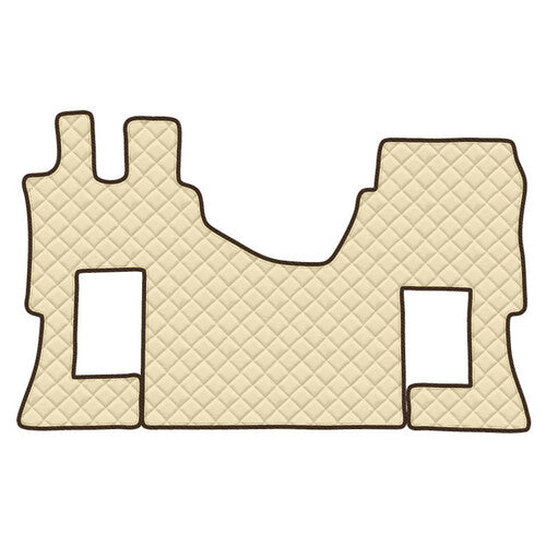 Single Cream carpet Actros MP4 09/11>09/19 cab.lar. no tunnel