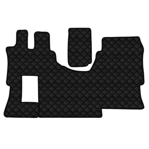 Single Black carpet Actros MP4 09/11>09/19 cab.lar. Star trim