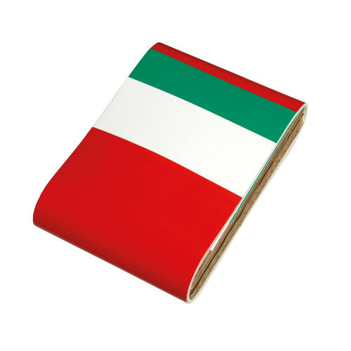 Lampa Sticky Maxi-Flag, self-adhesive band in the Italian tricolour - 100x10 cm