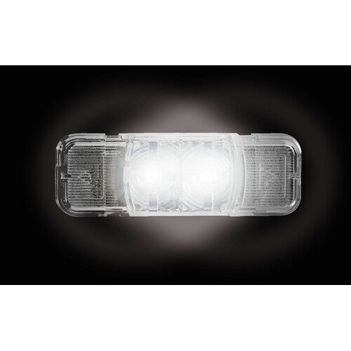 2-LED Side Marker Light, 24V - White 7000