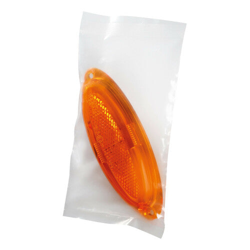 Lampa Set 20 pz Luce ingombro a 4 led, montaggio in superficie, 12/24V Arancio 97016
