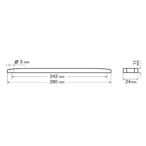12 LED-Seitenmarkierungsleuchte, 24 V - Rot 97022