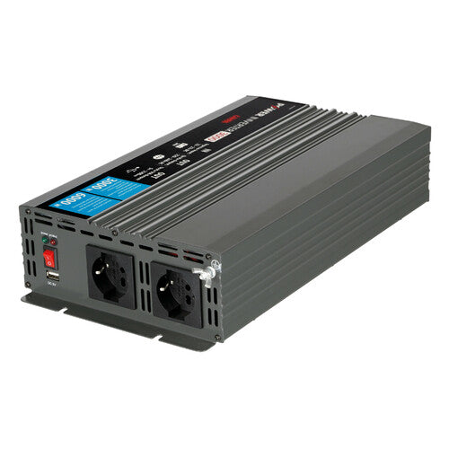 Inversor de corriente Lampa 3000, transformador 24 V > 220 V 97071