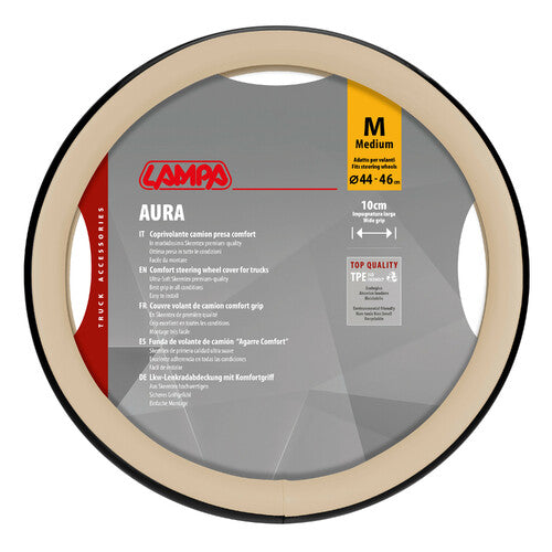 Lampa Aura, coprivolante in Skeentex - M - 44/46 cm - Beige 97075