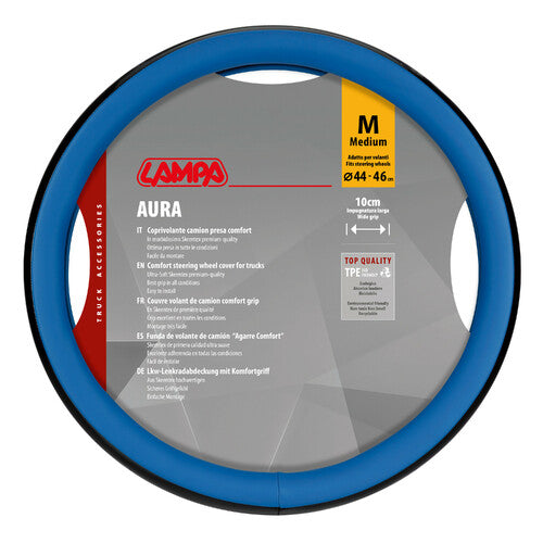 Lampa Aura, coprivolante in Skeentex - M - 44/46 cm - Blu 97077