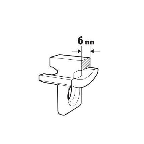 Lampa F-2, set 10 fermi per binario tipo "U" - 6 mm 97117