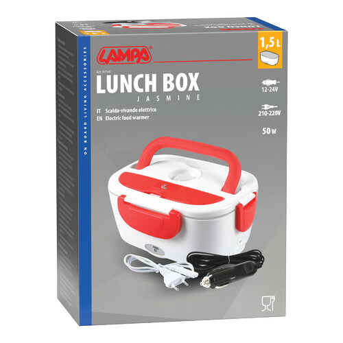 Lampa Lunch-Box, scalda-vivande elettrico - 1,5 L - 12/24V+220V - 50W 97141