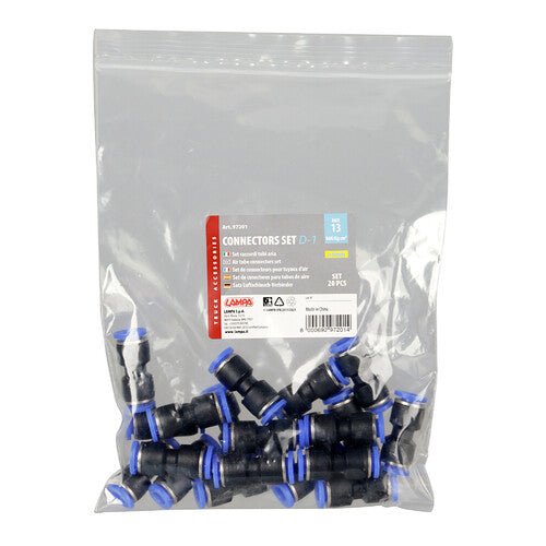Lamp D-1, air hose connector, set of 20 - 6 mm
