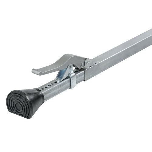 Square load retaining bar with pads